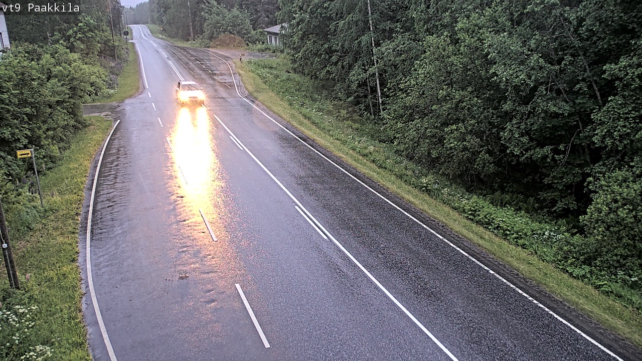 Weather Camera Image Road 9 Tuusniemi, Paakkila, Tuusniemi, Pohjois-Savo