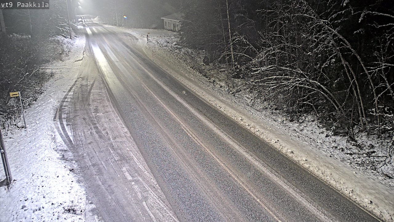 Weather Camera Image Road 9 Tuusniemi, Paakkila, Tuusniemi, Pohjois-Savo