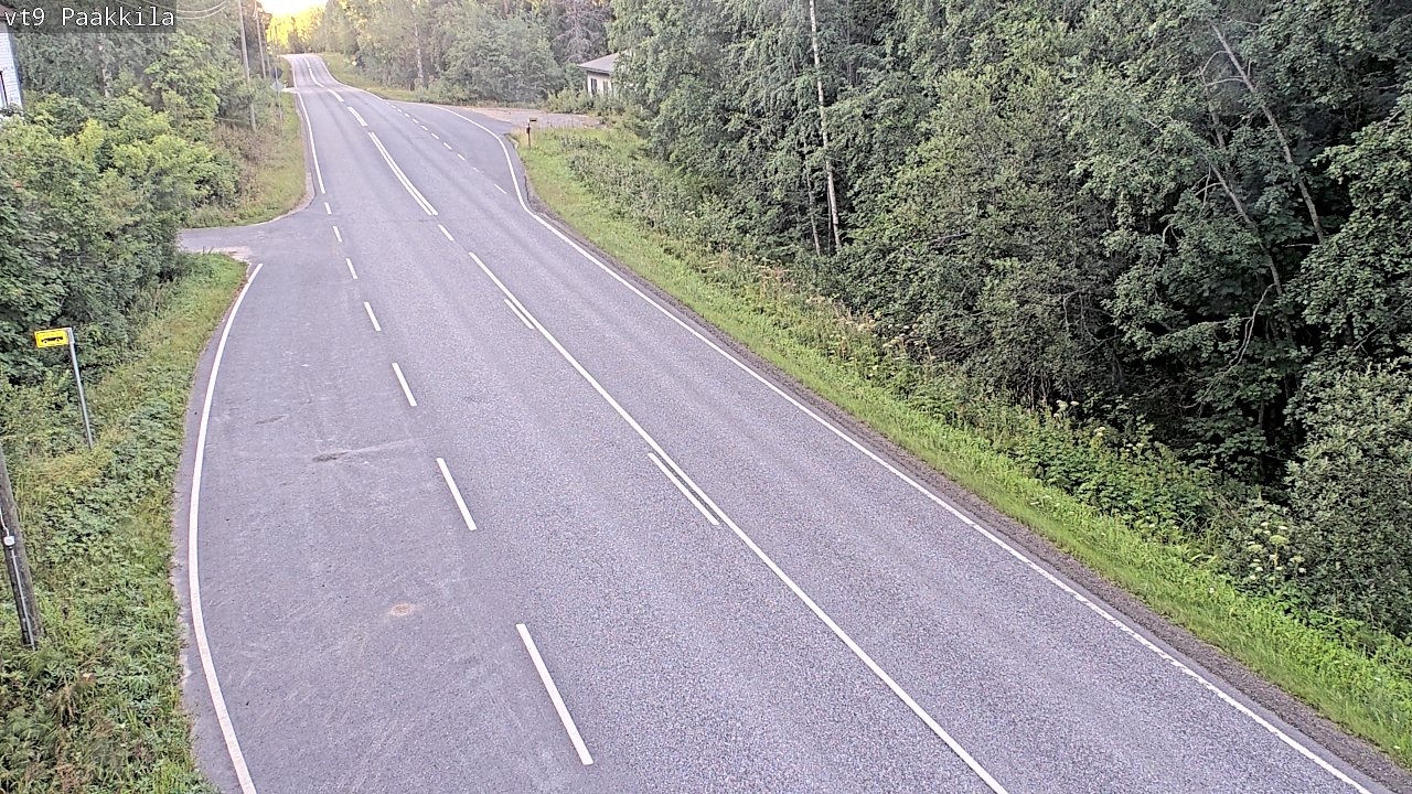 Kelikamerat Kuva Tie 9 Tuusniemi, Paakkila, Tuusniemi, Pohjois-Savo