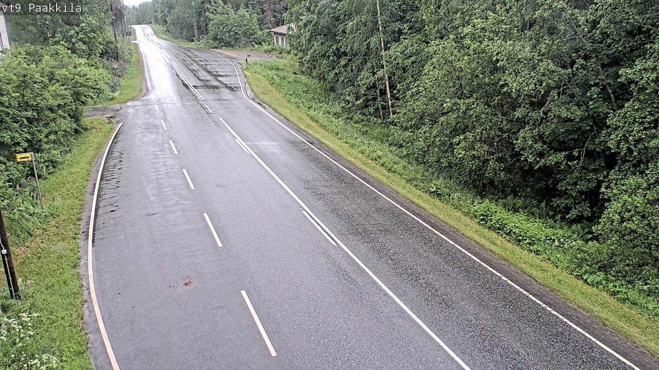 Weather Camera Image Road 9 Tuusniemi, Paakkila, Tuusniemi, Pohjois-Savo