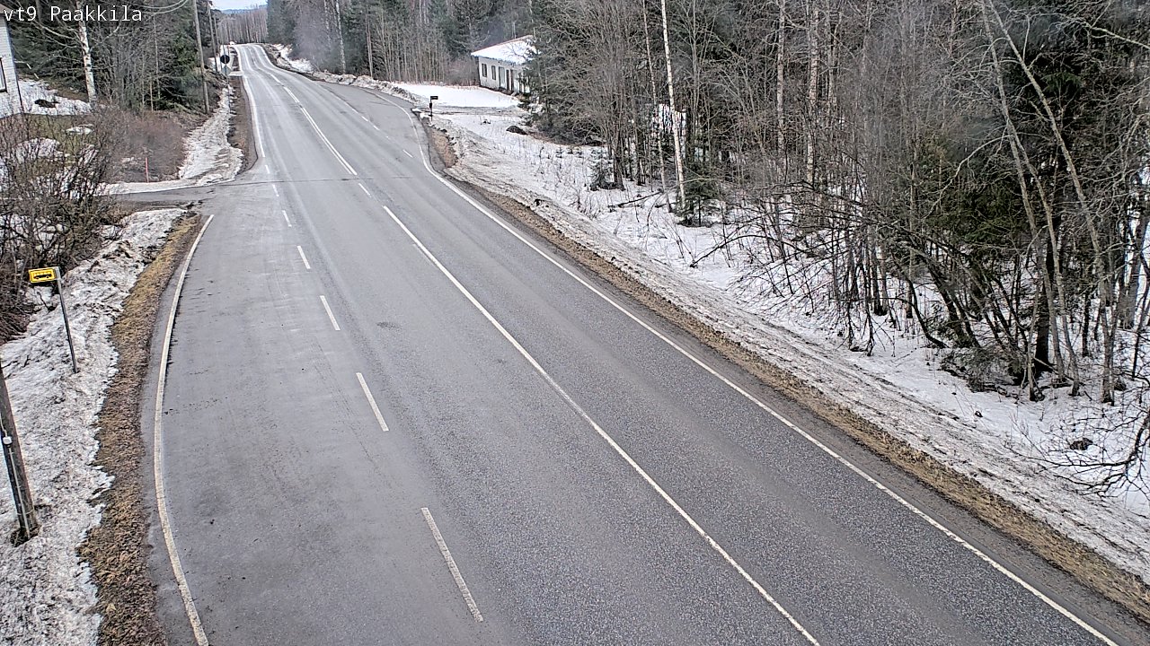 Kelikamerat Kuva Tie 9 Tuusniemi, Paakkila, Tuusniemi, Pohjois-Savo