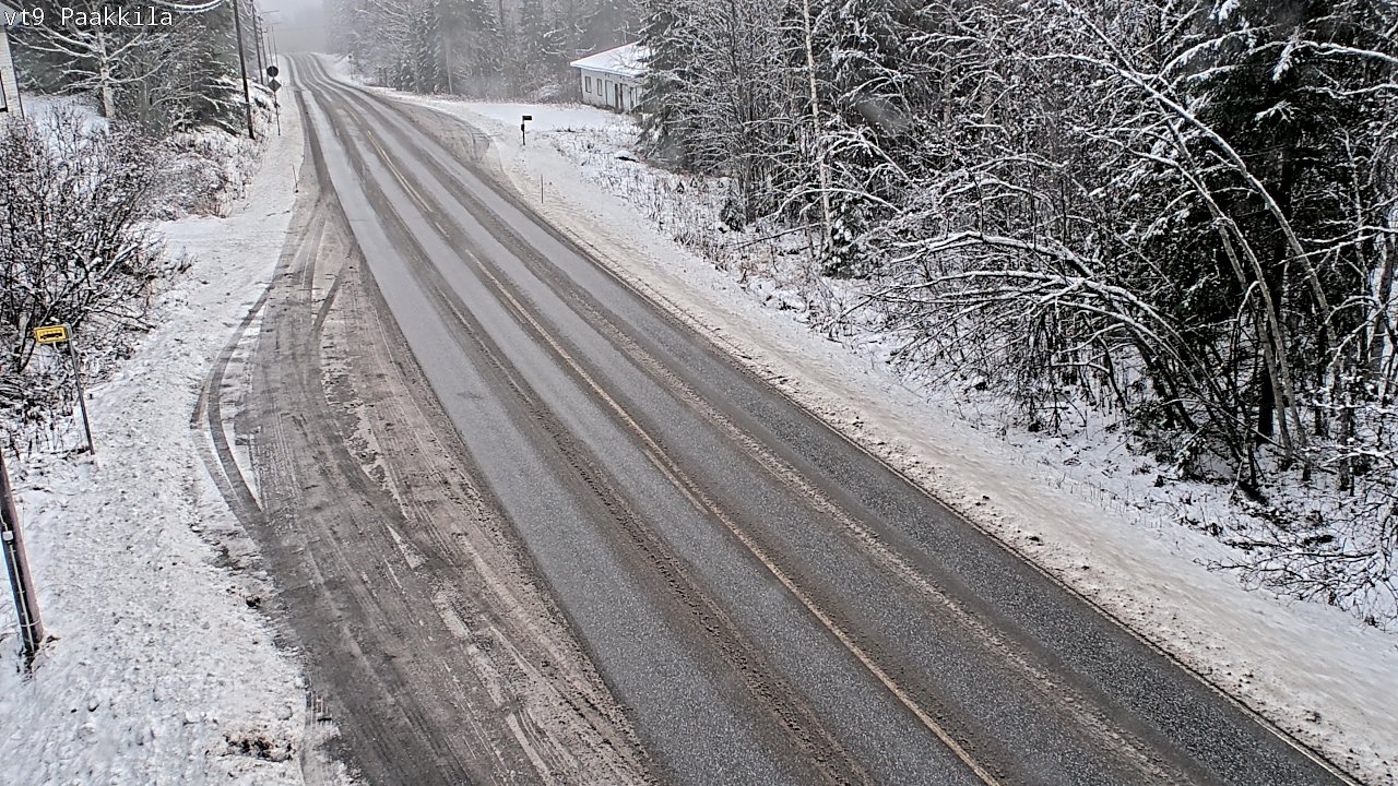 Weather Camera Image Road 9 Tuusniemi, Paakkila, Tuusniemi, Pohjois-Savo