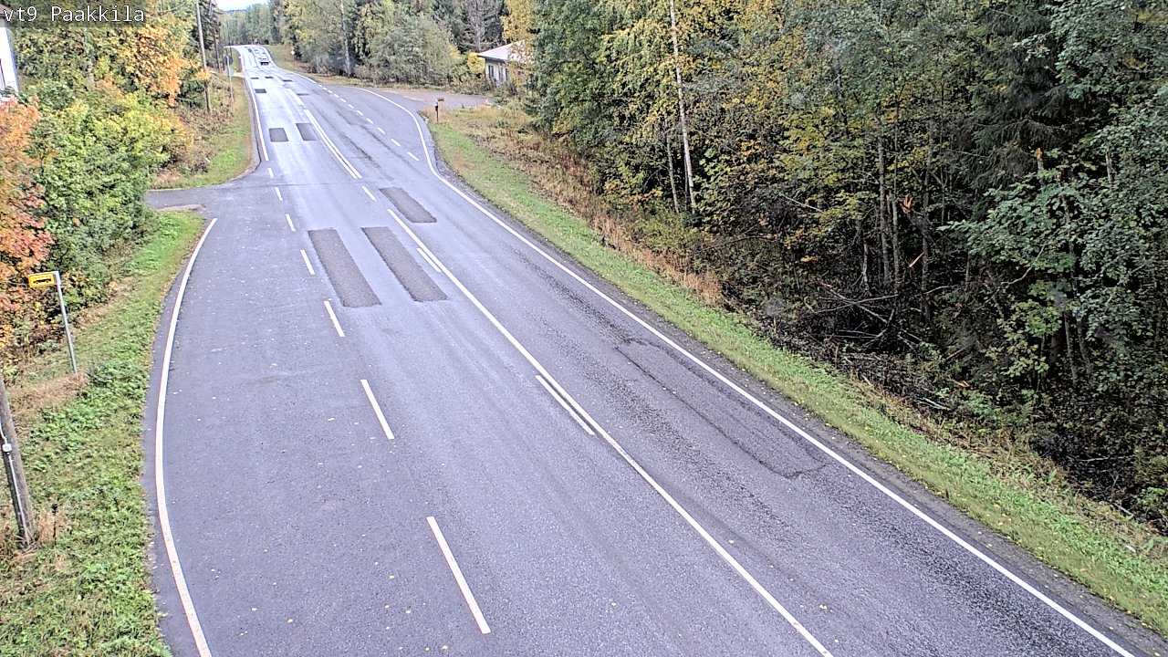 Kelikamerat Kuva Tie 9 Tuusniemi, Paakkila, Tuusniemi, Pohjois-Savo