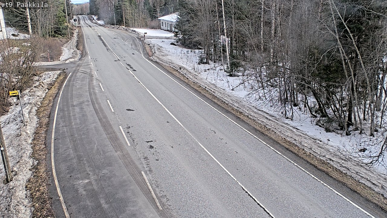 Kelikamerat Kuva Tie 9 Tuusniemi, Paakkila, Tuusniemi, Pohjois-Savo