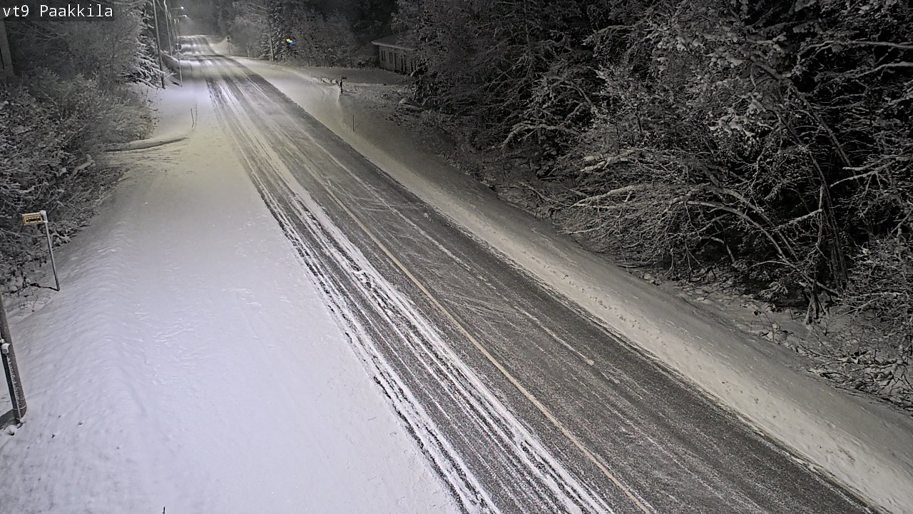 Kelikamerat Kuva Tie 9 Tuusniemi, Paakkila, Tuusniemi, Pohjois-Savo