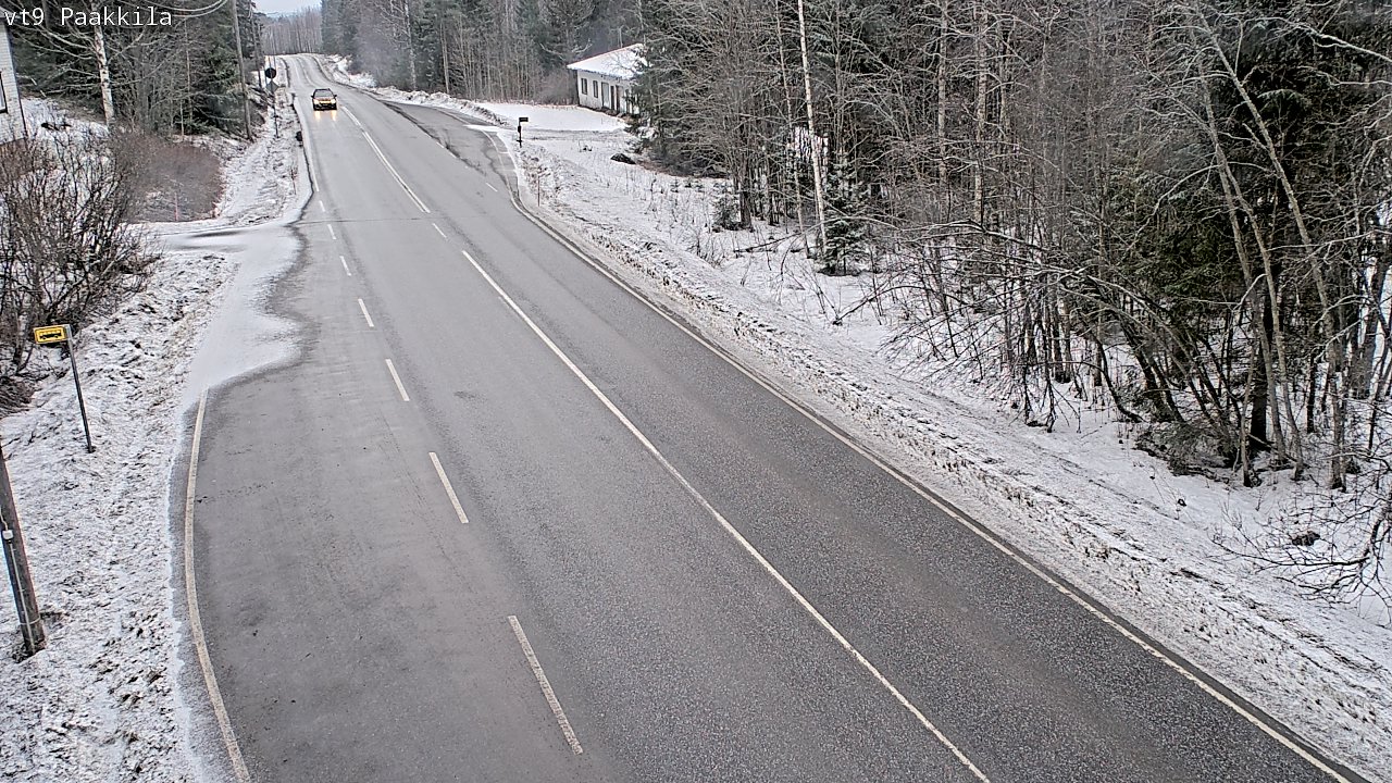 Kelikamerat Kuva Tie 9 Tuusniemi, Paakkila, Tuusniemi, Pohjois-Savo