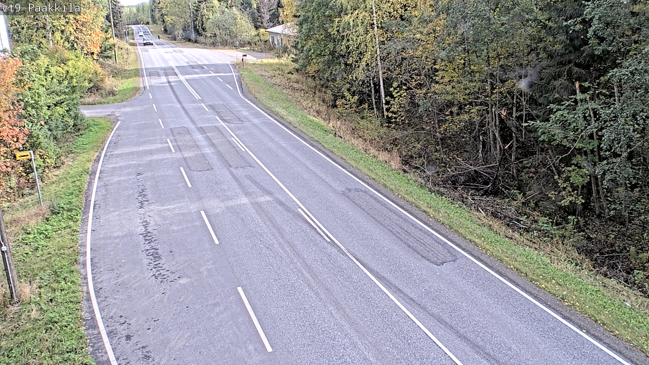 Weather Camera Image Road 9 Tuusniemi, Paakkila, Tuusniemi, Pohjois-Savo
