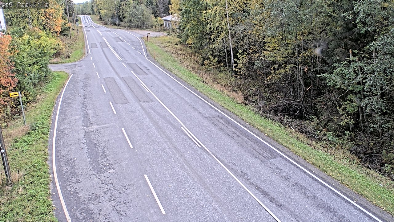 Weather Camera Image Road 9 Tuusniemi, Paakkila, Tuusniemi, Pohjois-Savo