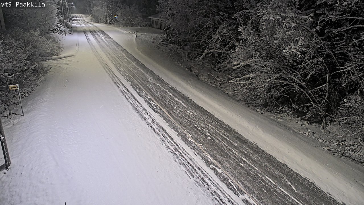 Kelikamerat Kuva Tie 9 Tuusniemi, Paakkila, Tuusniemi, Pohjois-Savo