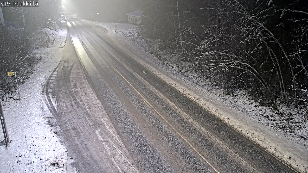 Weather Camera Image Road 9 Tuusniemi, Paakkila, Tuusniemi, Pohjois-Savo