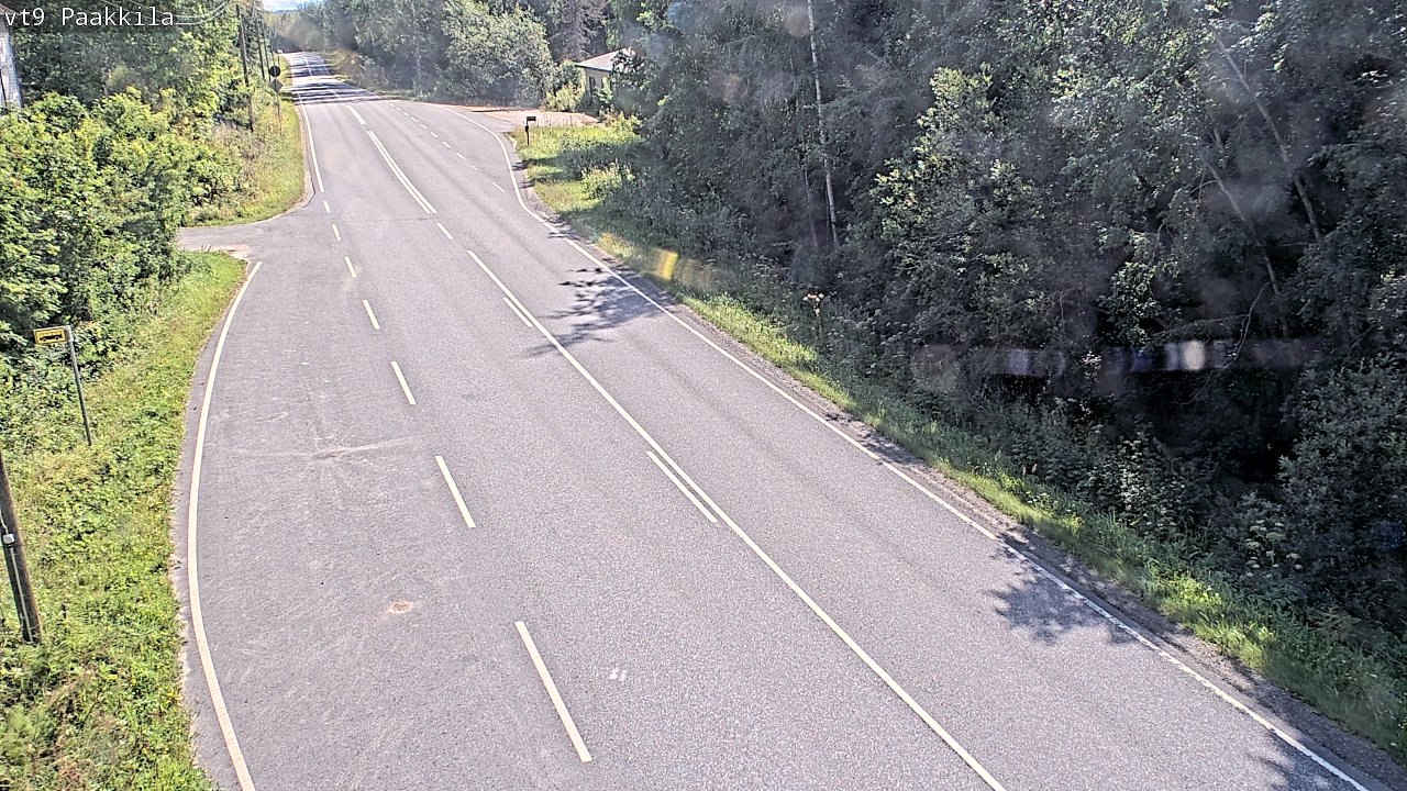 Weather Camera Image Väg 9 Tuusniemi, Paakkila, Tuusniemi, Pohjois-Savo