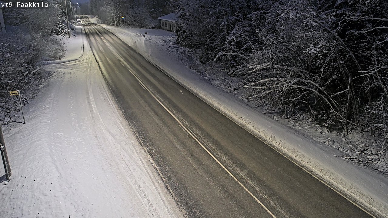 Kelikamerat Kuva Tie 9 Tuusniemi, Paakkila, Tuusniemi, Pohjois-Savo