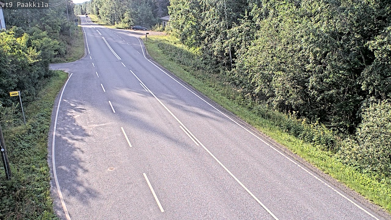 Weather Camera Image Road 9 Tuusniemi, Paakkila, Tuusniemi, Pohjois-Savo