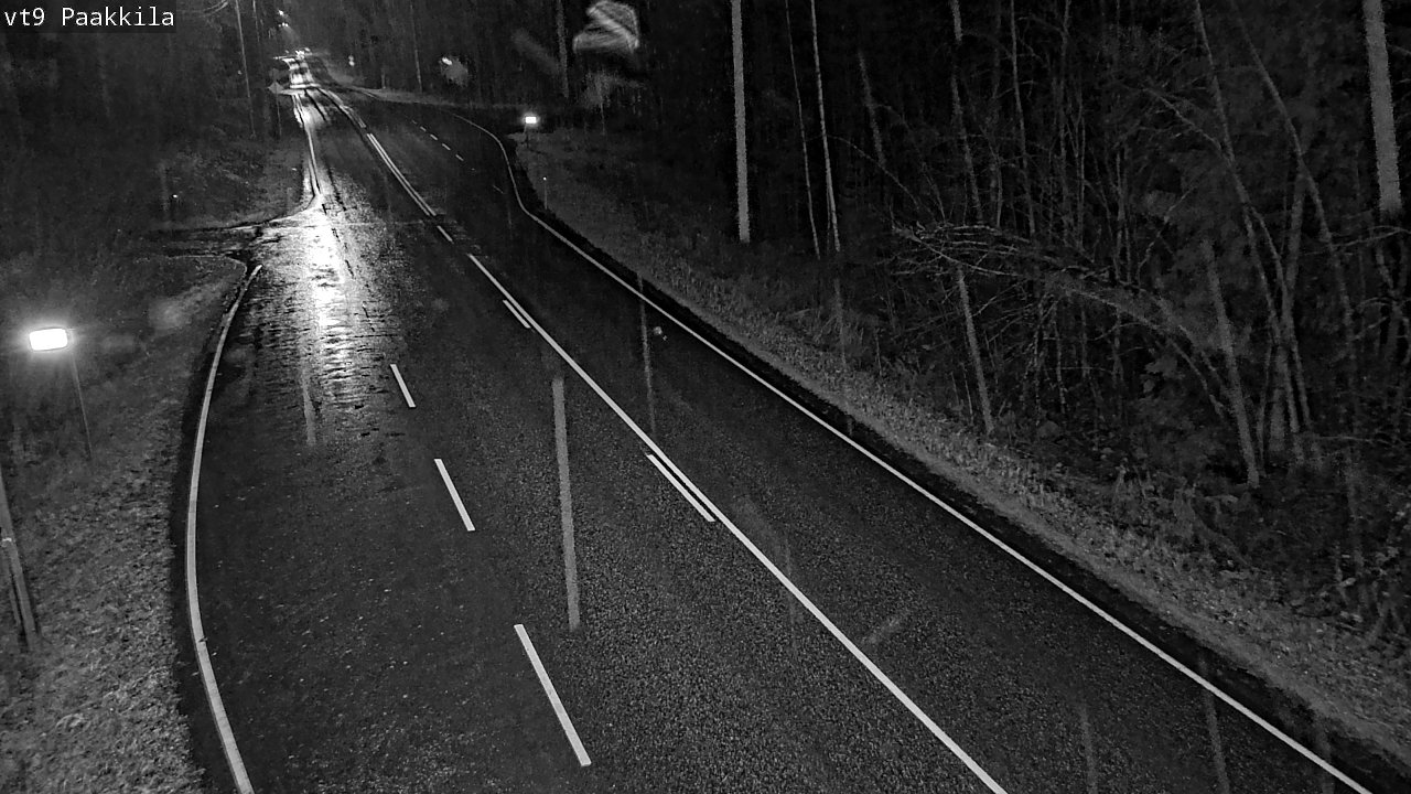 Weather Camera Image Väg 9 Tuusniemi, Paakkila, Tuusniemi, Pohjois-Savo