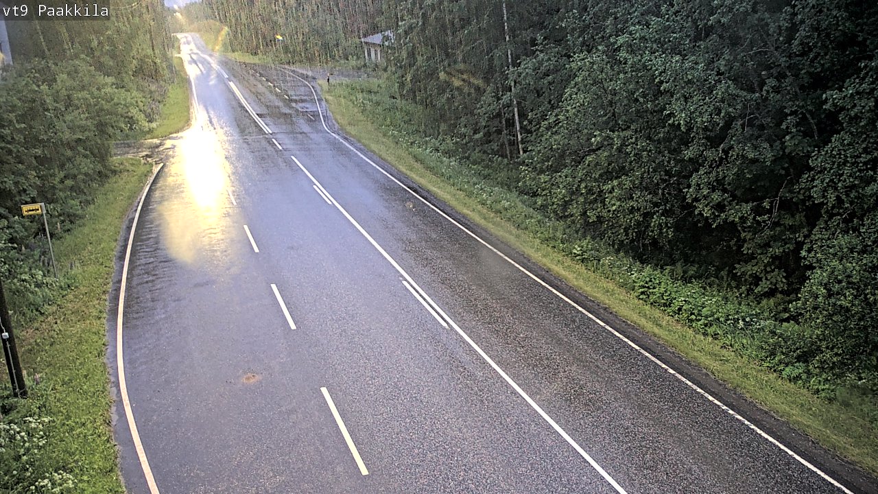 Weather Camera Image Road 9 Tuusniemi, Paakkila, Tuusniemi, Pohjois-Savo