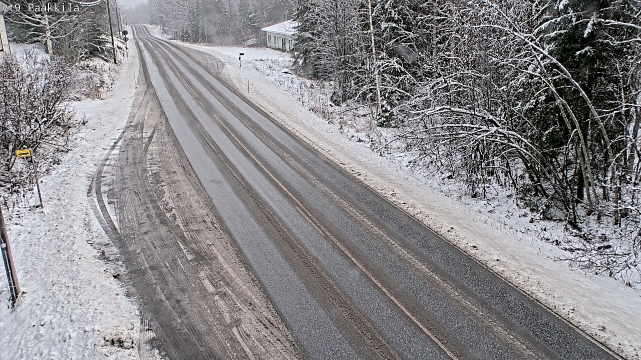 Weather Camera Image Road 9 Tuusniemi, Paakkila, Tuusniemi, Pohjois-Savo