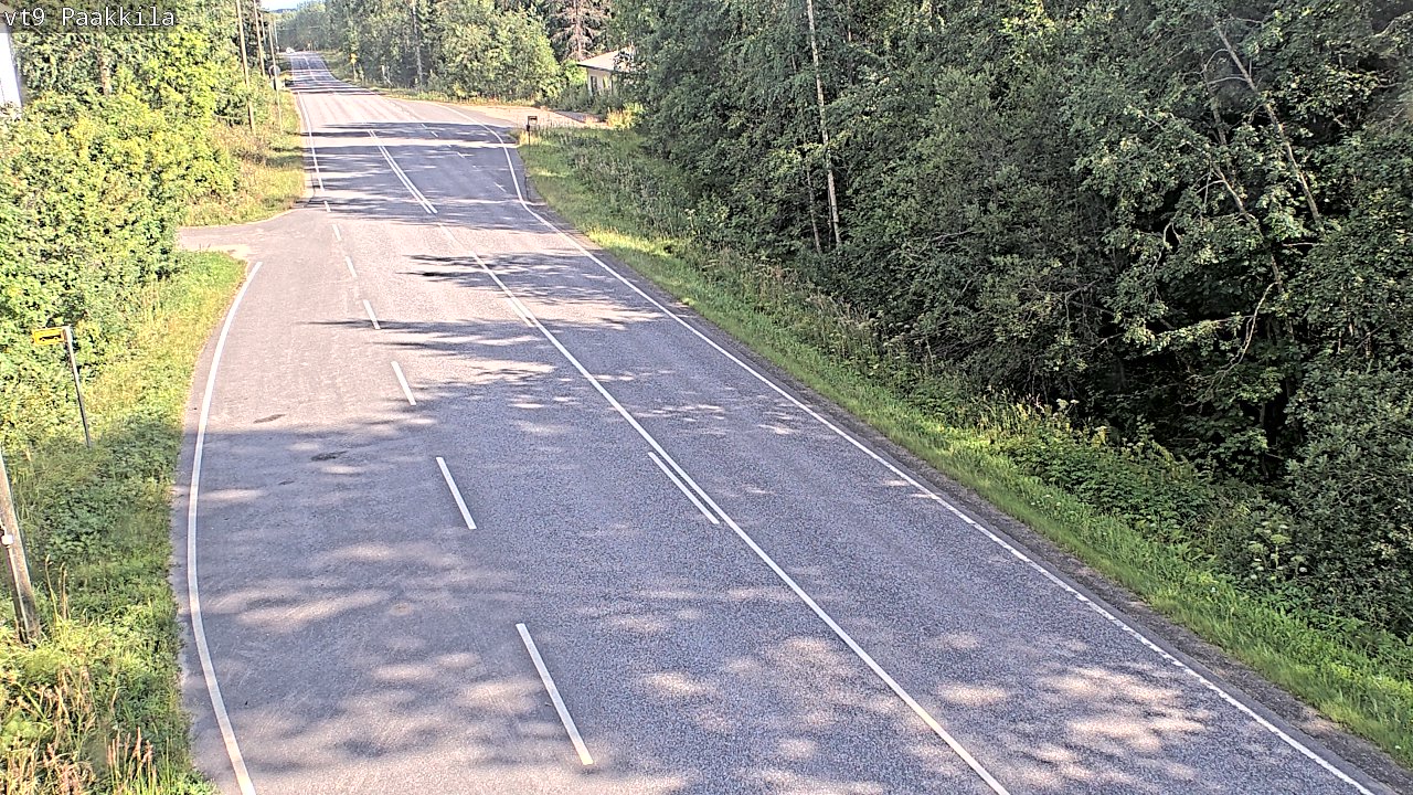 Weather Camera Image Väg 9 Tuusniemi, Paakkila, Tuusniemi, Pohjois-Savo