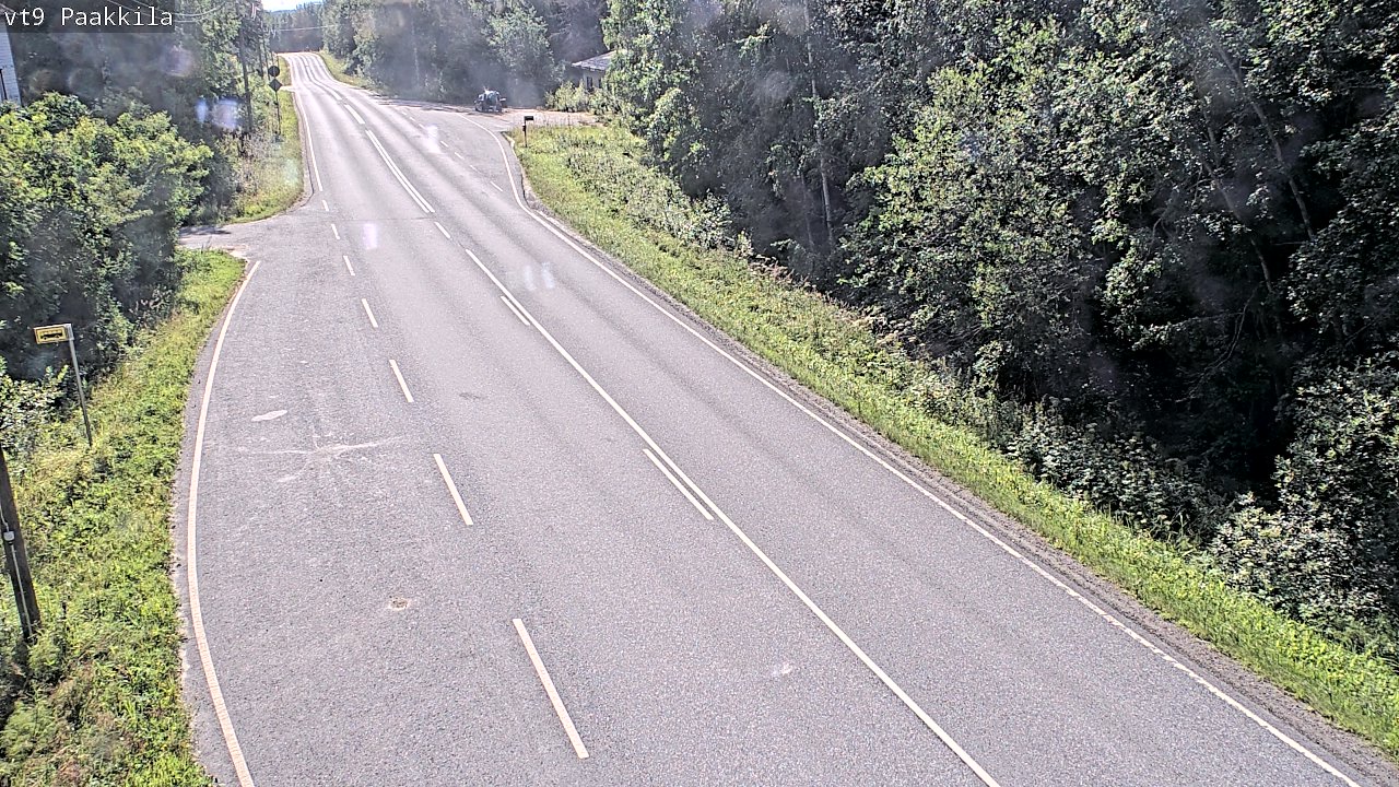 Weather Camera Image Väg 9 Tuusniemi, Paakkila, Tuusniemi, Pohjois-Savo