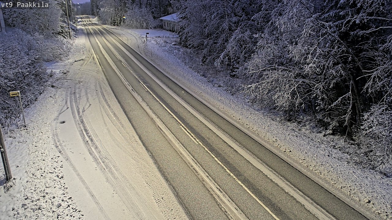 Kelikamerat Kuva Tie 9 Tuusniemi, Paakkila, Tuusniemi, Pohjois-Savo