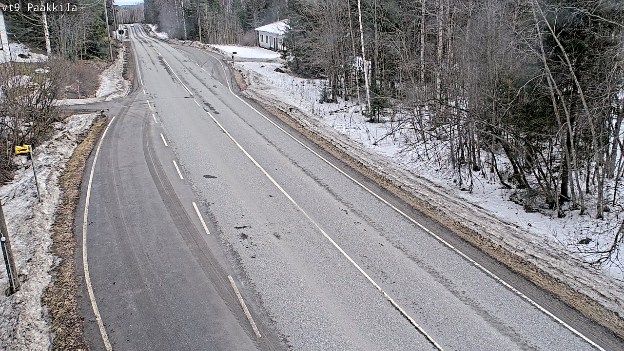 Kelikamerat Kuva Tie 9 Tuusniemi, Paakkila, Tuusniemi, Pohjois-Savo