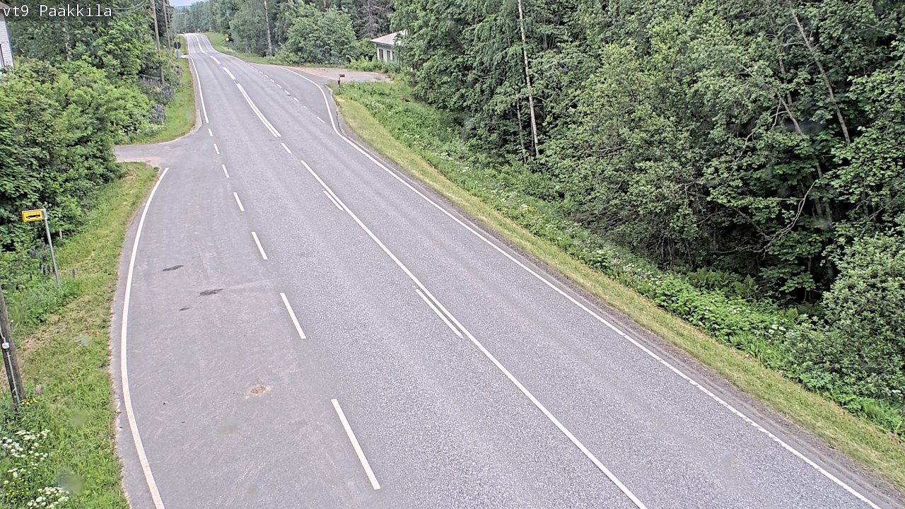 Weather Camera Image Road 9 Tuusniemi, Paakkila, Tuusniemi, Pohjois-Savo