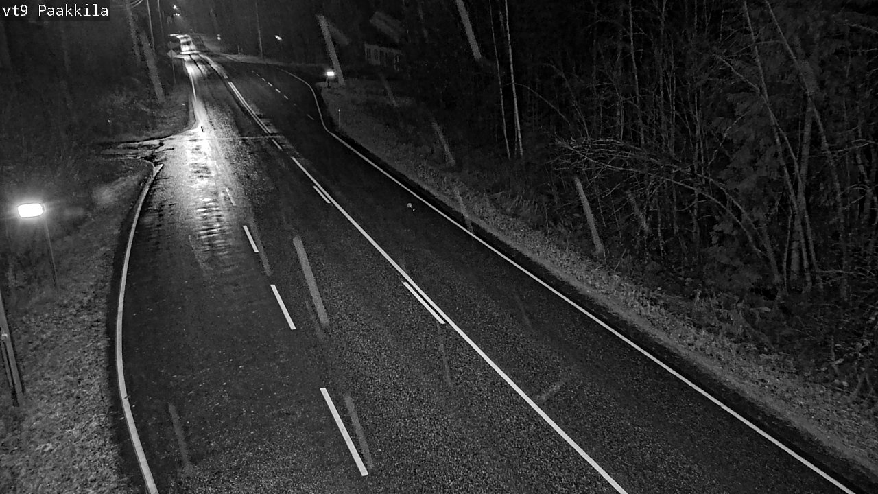 Weather Camera Image Road 9 Tuusniemi, Paakkila, Tuusniemi, Pohjois-Savo