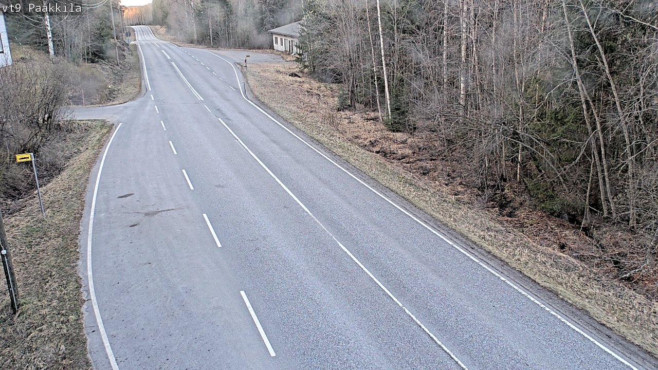 Kelikamerat Kuva Tie 9 Tuusniemi, Paakkila, Tuusniemi, Pohjois-Savo
