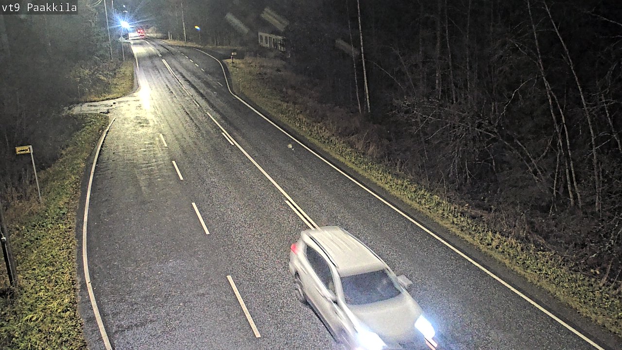 Weather Camera Image Väg 9 Tuusniemi, Paakkila, Tuusniemi, Pohjois-Savo