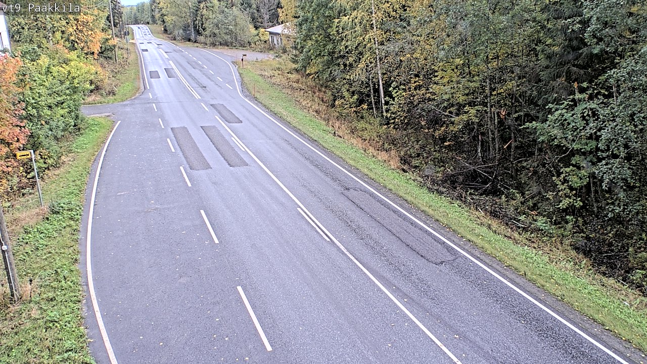 Kelikamerat Kuva Tie 9 Tuusniemi, Paakkila, Tuusniemi, Pohjois-Savo