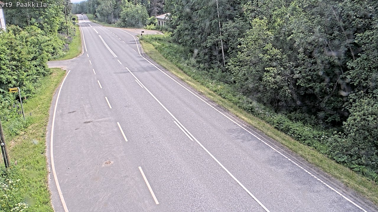 Weather Camera Image Road 9 Tuusniemi, Paakkila, Tuusniemi, Pohjois-Savo