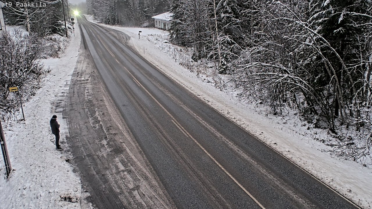 Weather Camera Image Road 9 Tuusniemi, Paakkila, Tuusniemi, Pohjois-Savo