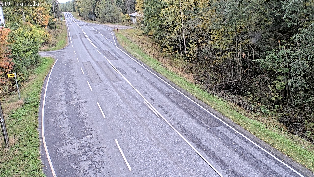 Weather Camera Image Road 9 Tuusniemi, Paakkila, Tuusniemi, Pohjois-Savo