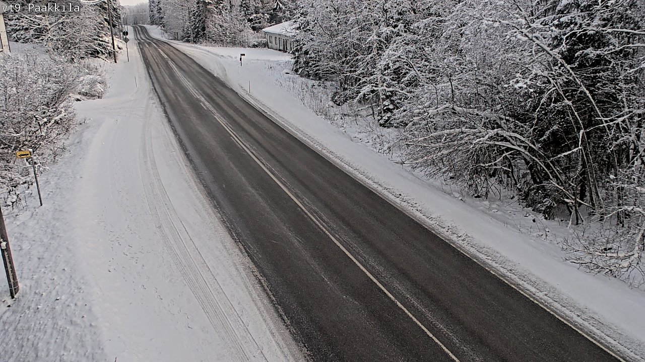 Kelikamerat Kuva Tie 9 Tuusniemi, Paakkila, Tuusniemi, Pohjois-Savo