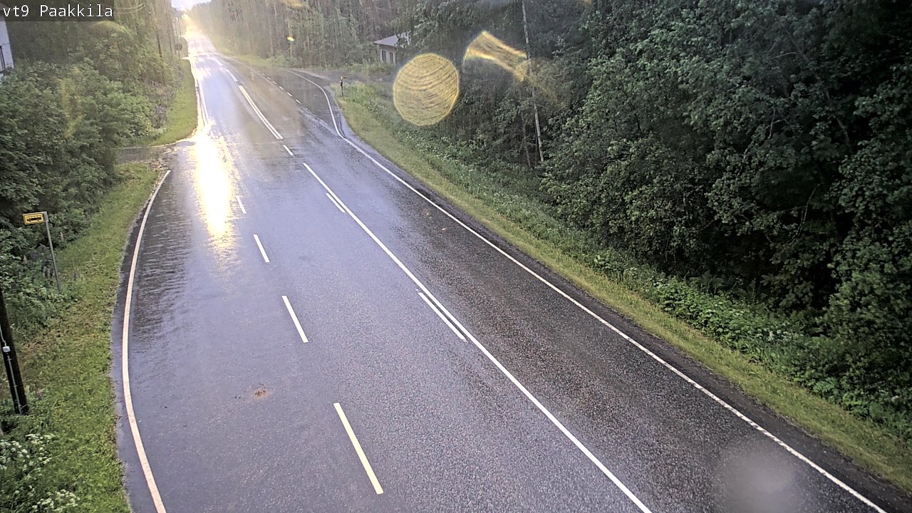Weather Camera Image Road 9 Tuusniemi, Paakkila, Tuusniemi, Pohjois-Savo