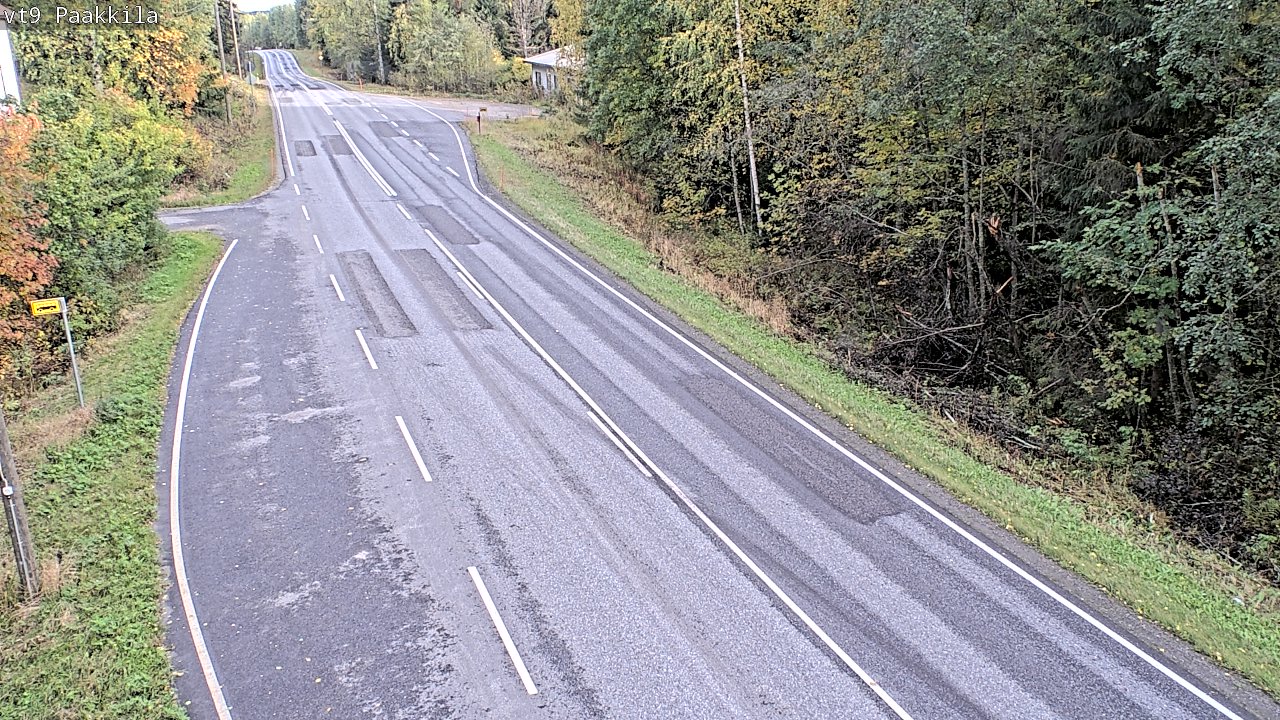 Kelikamerat Kuva Tie 9 Tuusniemi, Paakkila, Tuusniemi, Pohjois-Savo