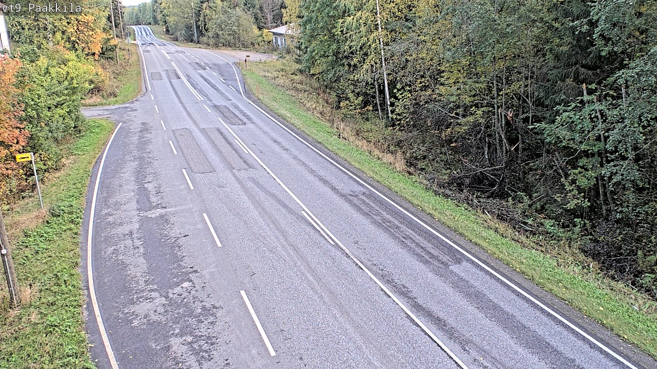Kelikamerat Kuva Tie 9 Tuusniemi, Paakkila, Tuusniemi, Pohjois-Savo