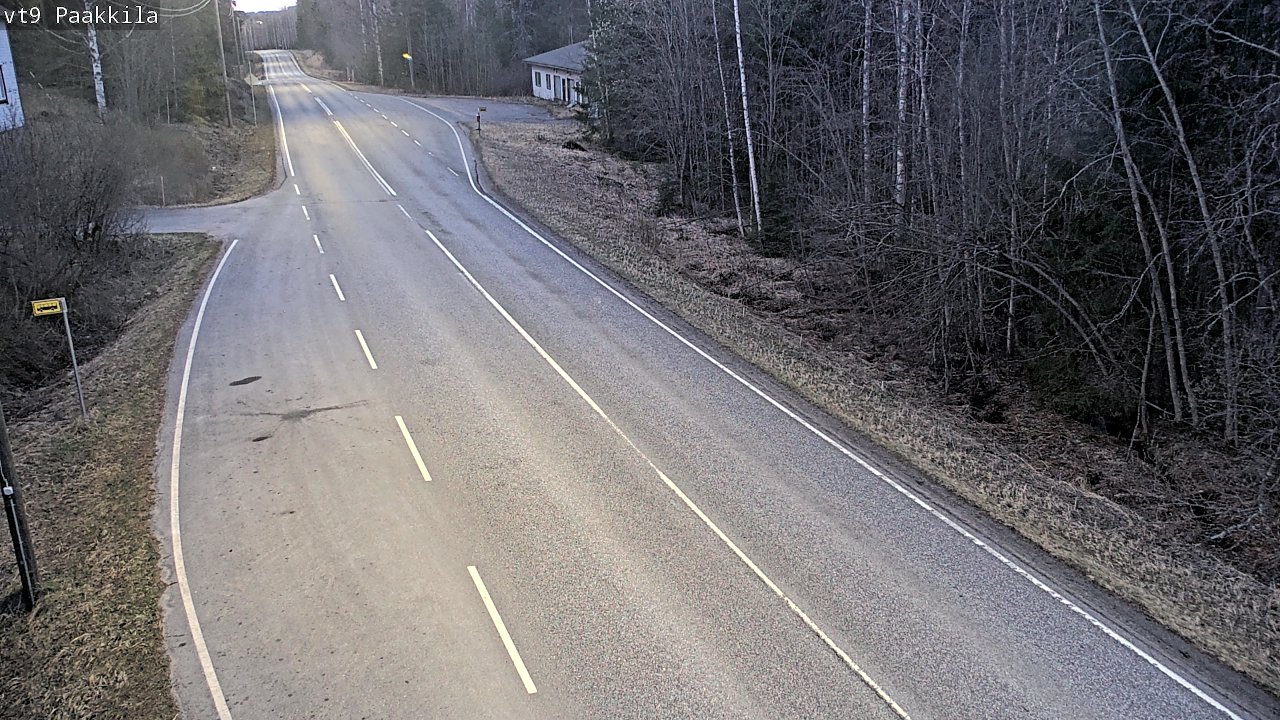 Kelikamerat Kuva Tie 9 Tuusniemi, Paakkila, Tuusniemi, Pohjois-Savo