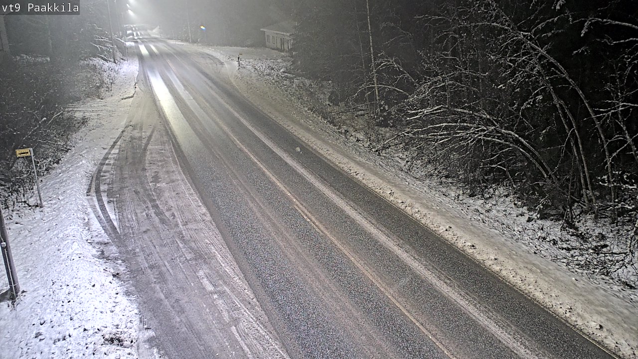 Weather Camera Image Road 9 Tuusniemi, Paakkila, Tuusniemi, Pohjois-Savo