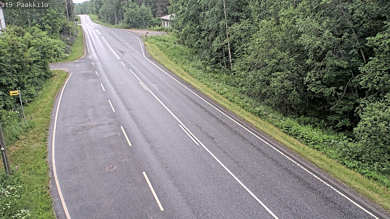 Weather Camera Image Road 9 Tuusniemi, Paakkila, Tuusniemi, Pohjois-Savo