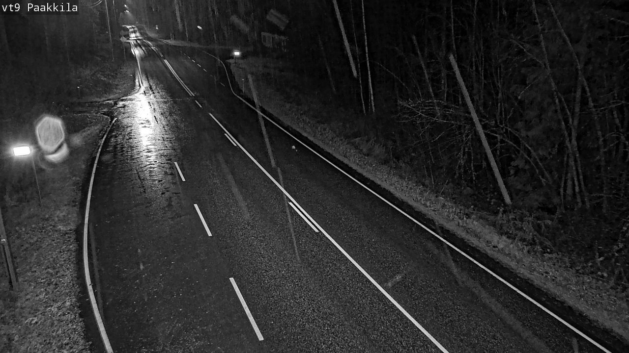 Weather Camera Image Väg 9 Tuusniemi, Paakkila, Tuusniemi, Pohjois-Savo