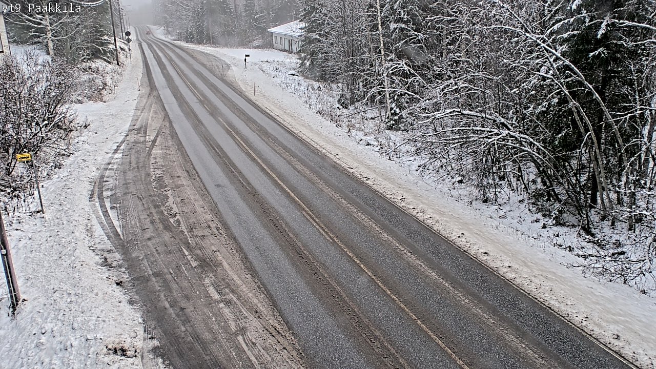 Weather Camera Image Road 9 Tuusniemi, Paakkila, Tuusniemi, Pohjois-Savo