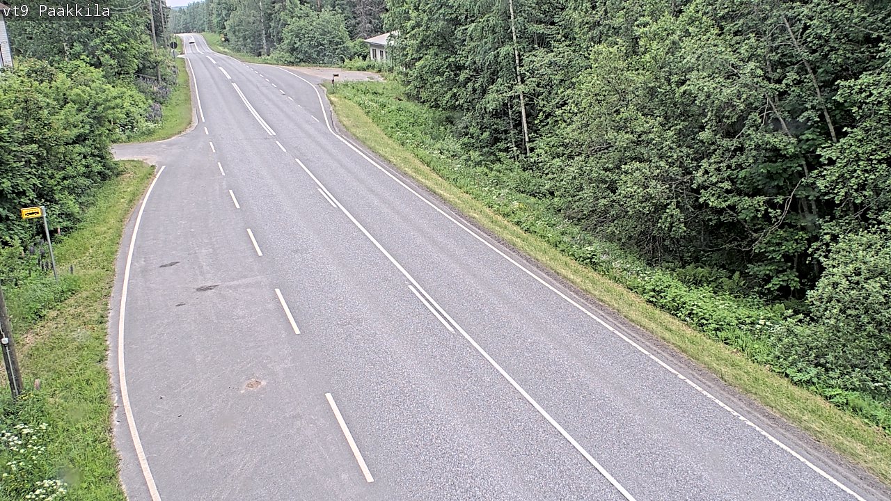 Weather Camera Image Road 9 Tuusniemi, Paakkila, Tuusniemi, Pohjois-Savo