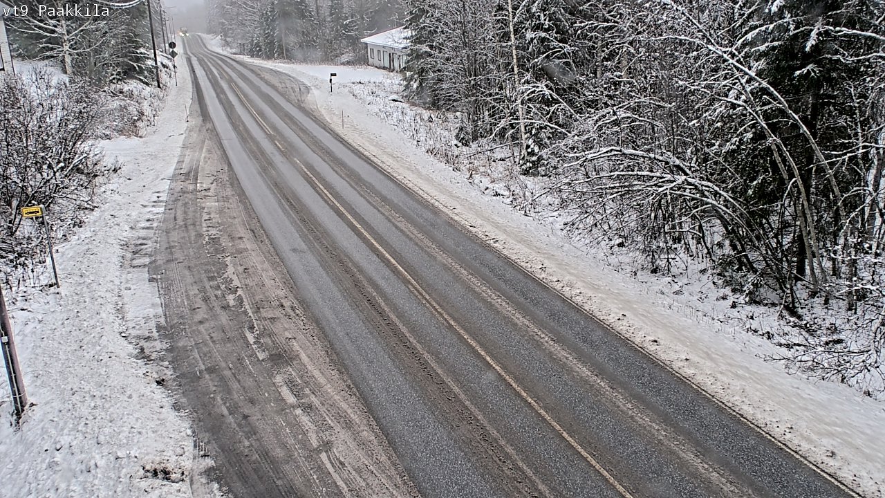 Weather Camera Image Road 9 Tuusniemi, Paakkila, Tuusniemi, Pohjois-Savo
