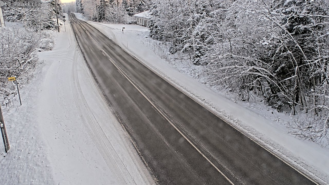 Kelikamerat Kuva Tie 9 Tuusniemi, Paakkila, Tuusniemi, Pohjois-Savo