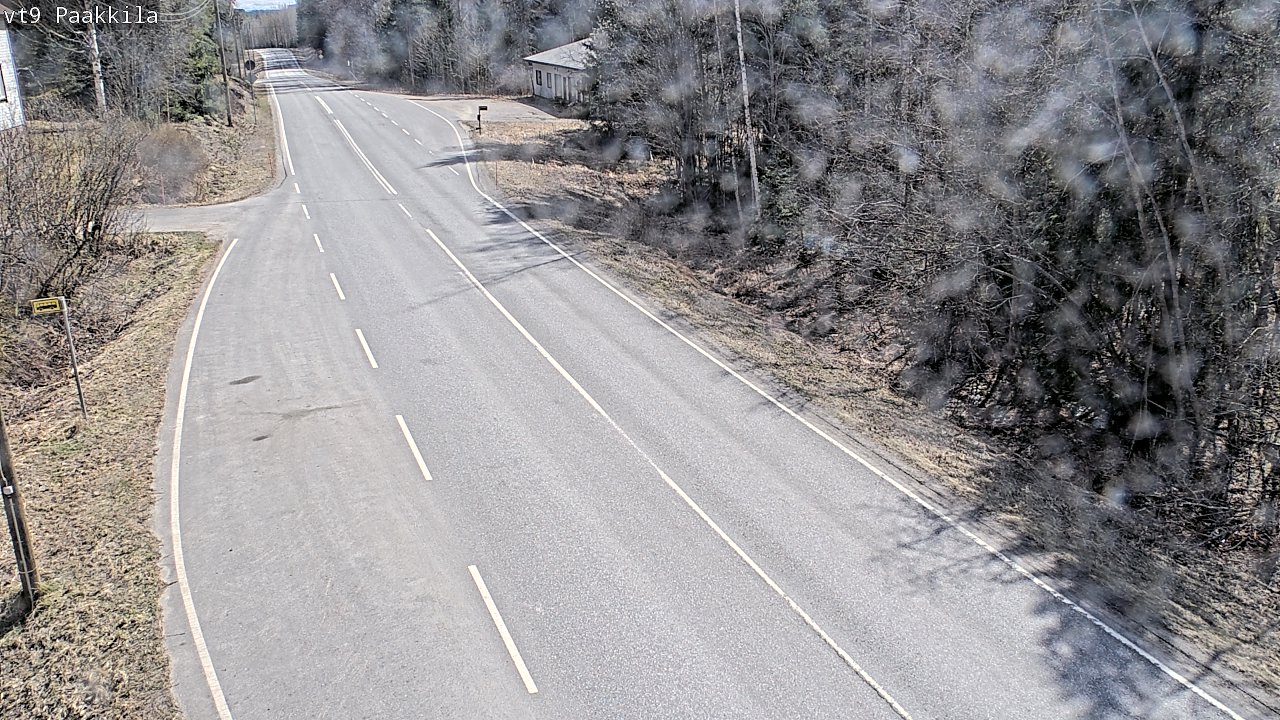 Weather Camera Image Väg 9 Tuusniemi, Paakkila, Tuusniemi, Pohjois-Savo