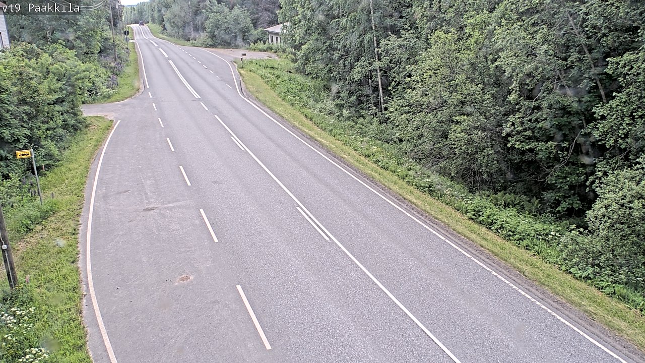 Weather Camera Image Road 9 Tuusniemi, Paakkila, Tuusniemi, Pohjois-Savo