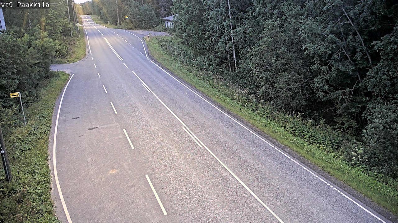 Kelikamerat Kuva Tie 9 Tuusniemi, Paakkila, Tuusniemi, Pohjois-Savo