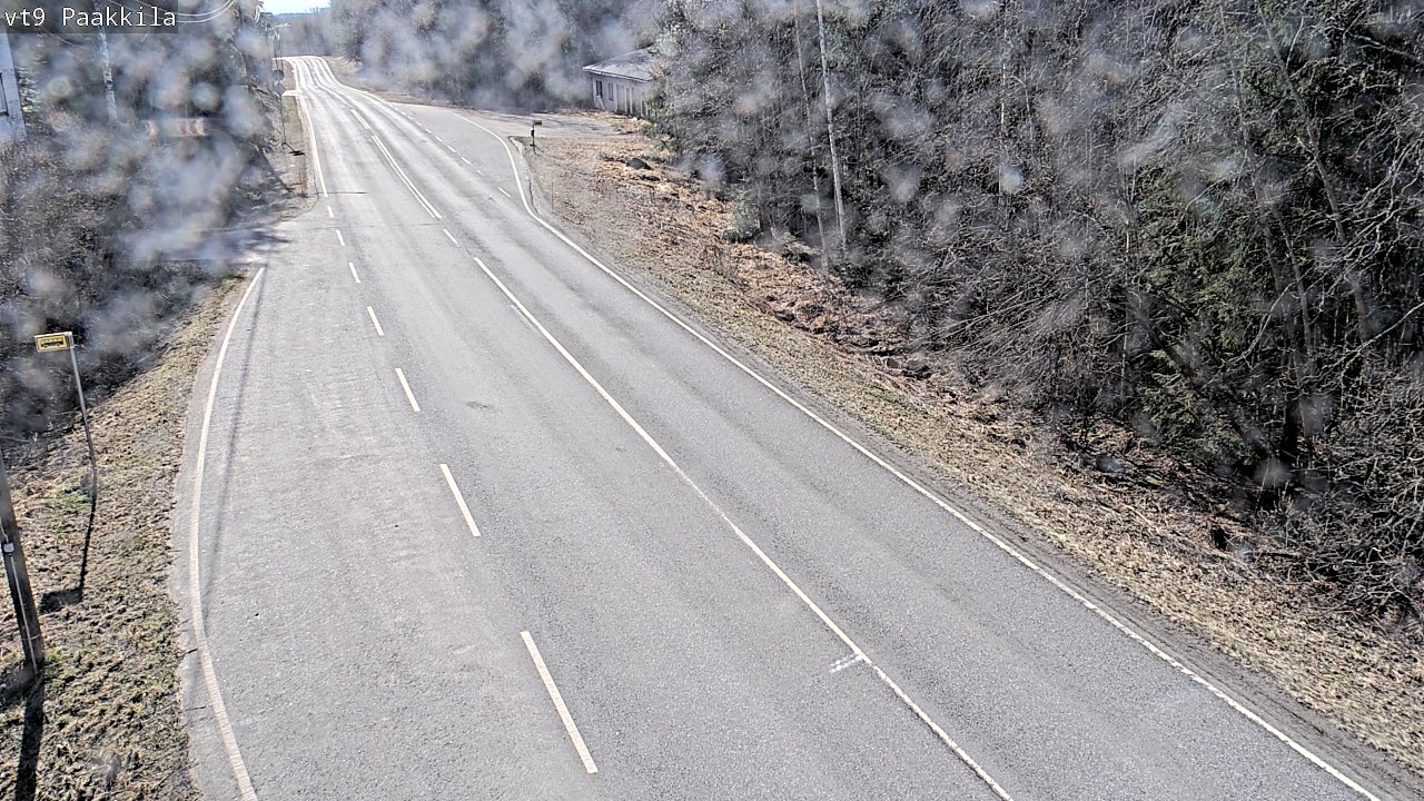 Weather Camera Image Väg 9 Tuusniemi, Paakkila, Tuusniemi, Pohjois-Savo