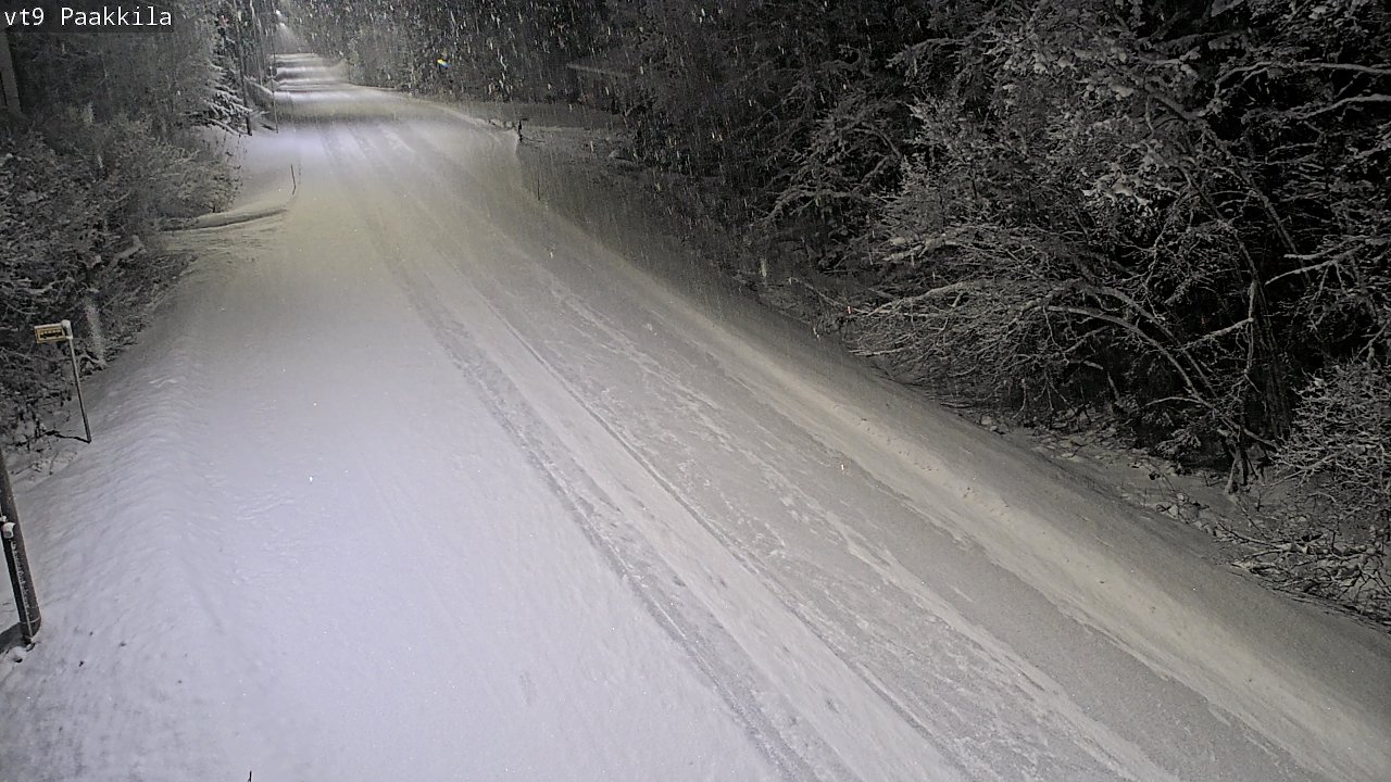 Kelikamerat Kuva Tie 9 Tuusniemi, Paakkila, Tuusniemi, Pohjois-Savo