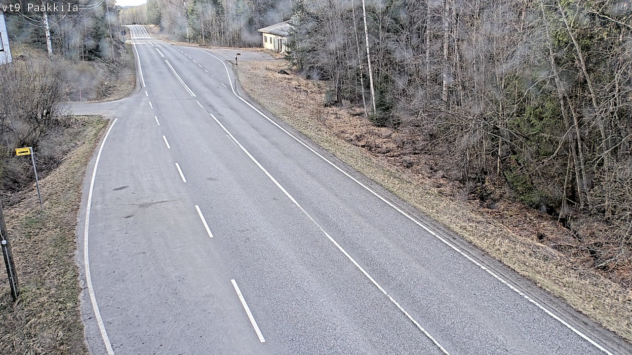 Weather Camera Image Road 9 Tuusniemi, Paakkila, Tuusniemi, Pohjois-Savo